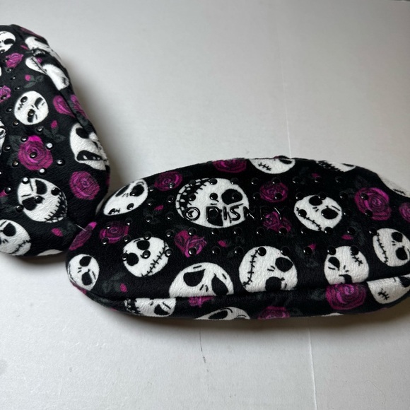 Nightmare Before Christmas Women’s Velour Sleep Pants & House Shoes - Picture 9 of 12